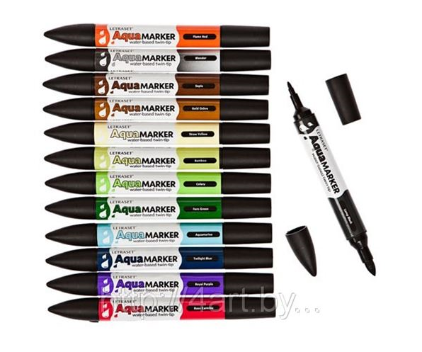 Letraset - профессиональные маркеры для художников и дизайнеров, в продаже.