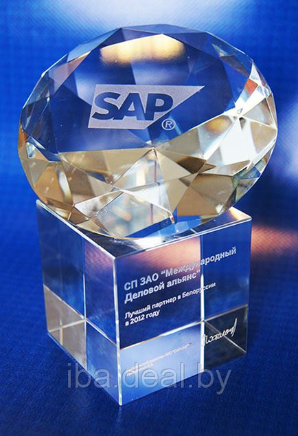 IBA Group – лучший бизнес-партнер SAP по итогам 2012 года. Учебный центр IBA – лучший учебный центр SAP в странах СНГ