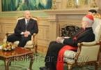 Лукашенко принял кардинала по межрелигиозному диалогу