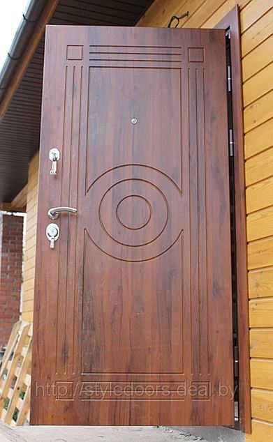 Дверь с влагостойкой накладкой МДФ