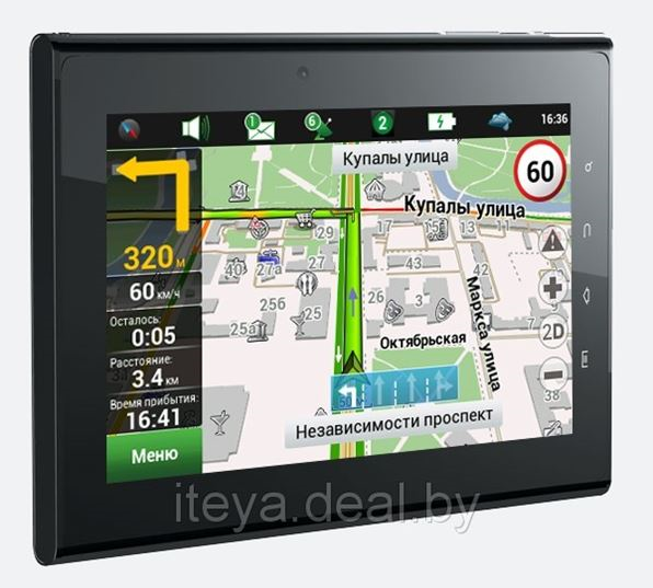Новинка! Автомобильный планшетный навигатор Prology iMap-7000Tab с функцией видеорегистратора